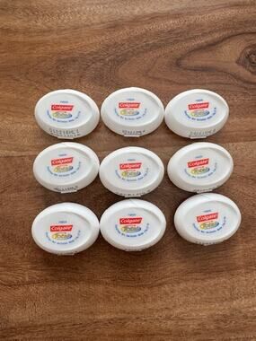 Colgate Total Dental Floss Mint Travel Size 3 Yard Discontinued Rare- Lot of 9
